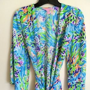 LILLY PULITZER Wrap Robe / Kimono